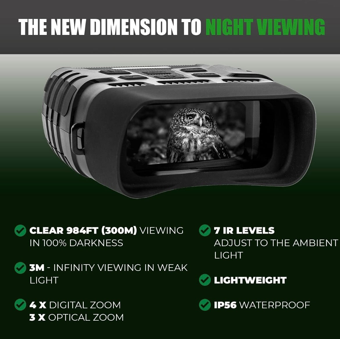 SIGWEIS Digital Infrared Night Vision Binoculars